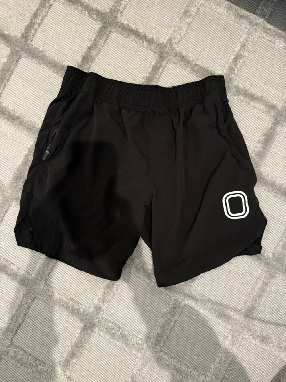 Boys Overtime Melo Black Performance Shorts